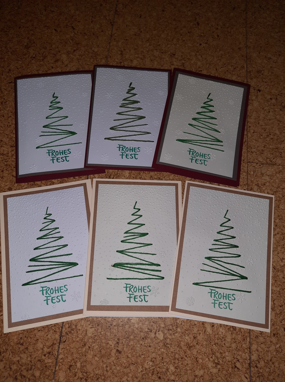 Weihnachtskarten – leise rieselt der&nbsp;Schnee