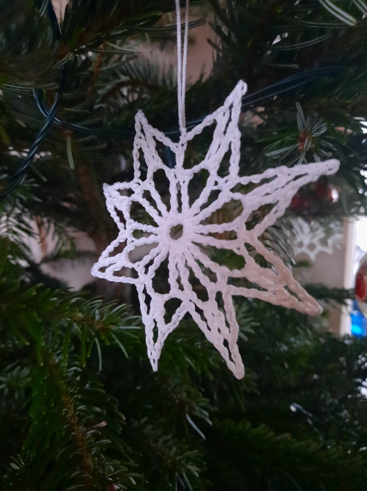 Gehäkelte Sterne für den&nbsp;Christbaum