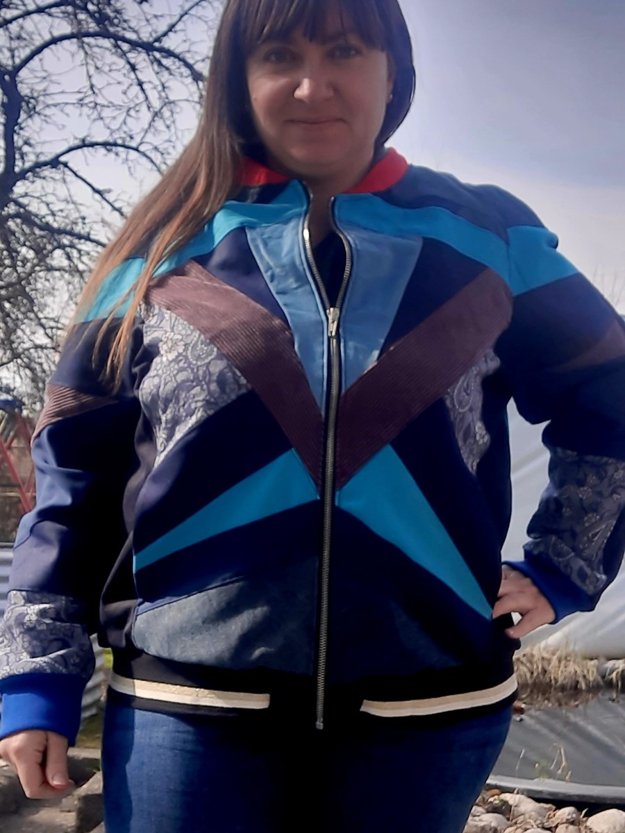 Ottobre Bomber (2/2017) als Upcycling-Projekt