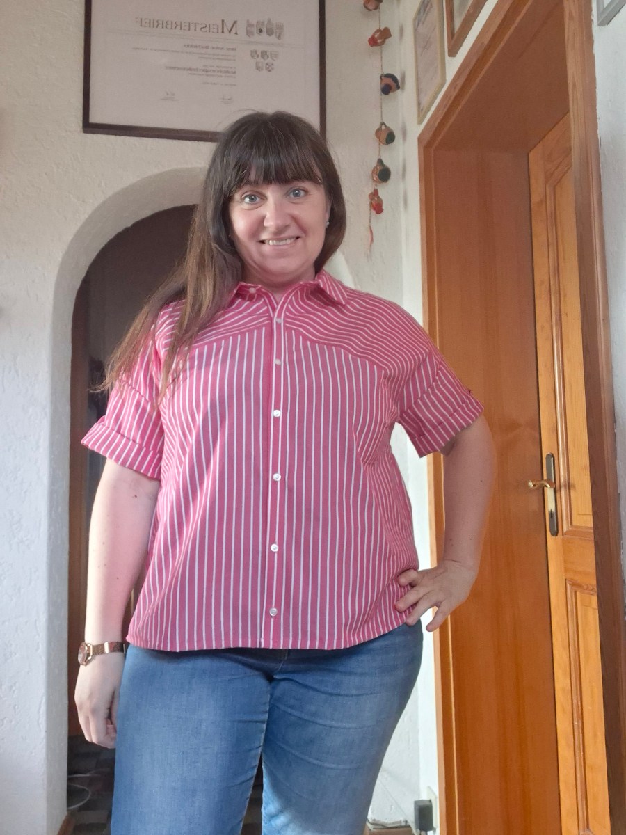Rivi Bluse – Chalk &&nbsp;Notch
