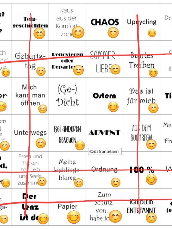 Jahres-Bingo: Quartal 3&nbsp;2026